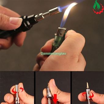 Bút hàn khò Gas mini tiện dụng 3 trong 1