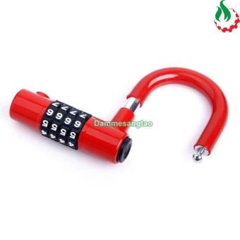 Ổ khoá số chữ U cao cấp khoá 4 số chống trộm an toàn bảo mật