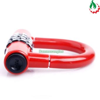 Ổ khoá số chữ U cao cấp khoá 4 số chống trộm an toàn bảo mật