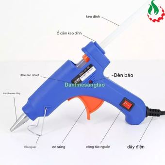 Súng bắn keo nến 7mm 20W nhiệt độ 140-160 độ C