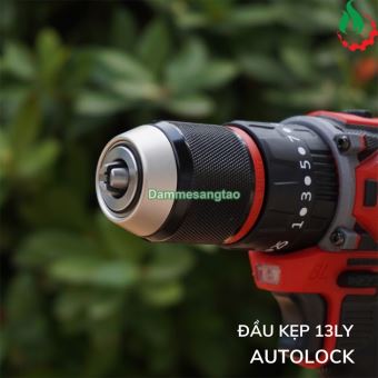 Máy khoan pin 21V STARKER SK-DR1360RED 3 chức năng không chổi than 65N.m