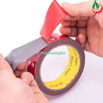 Băng keo 2 mặt cường lực 3M siêu dính dán trên nhiều loại chất liệu