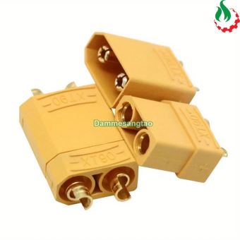 Jack cắm chữ XT90H cho thiết bị điện công suất lớn RC mô hình