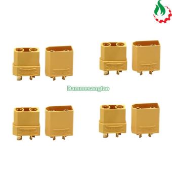 Jack cắm chữ XT90H cho thiết bị điện công suất lớn RC mô hình