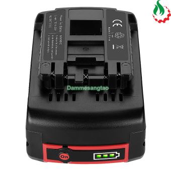 Vỏ pin Bosch 18V 18650 Li-ion 3.7V nhận sạc zin (Mạch 2 dây)