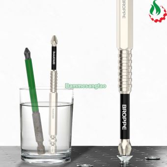 Mũi vít 4 cạnh BROPPE chống trượt TOPBits chuôi lục giác