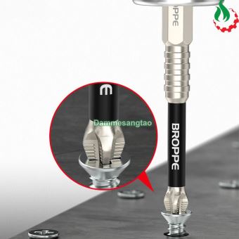 Mũi vít 4 cạnh BROPPE chống trượt TOPBits chuôi lục giác