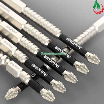 Mũi vít 4 cạnh BROPPE chống trượt TOPBits chuôi lục giác