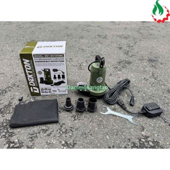 Máy bơm chìm pin 21V DEKTON M21-BC5350BL không chổi than Lưu Lượng 90L/Phút