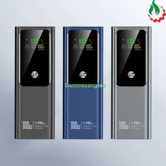 Box sạc dự phòng 4 cell 21700 (HT-K81) sạc nhanh 100W (Hổ trợ sạc Laptop)