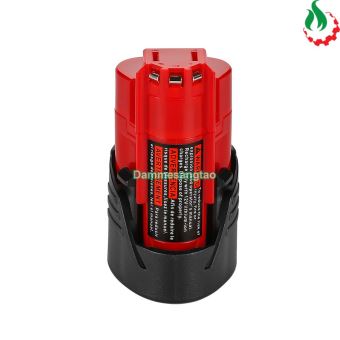 Vỏ pin MILWAUKEE 12V 18650 (3 Cell) Li-ion nhận sạc zin