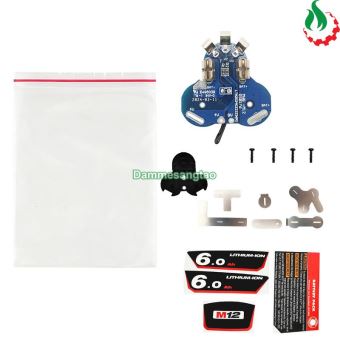 Vỏ pin MILWAUKEE 12V 18650 (6Cell) Li-ion nhận sạc zin