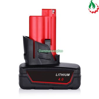 Vỏ pin MILWAUKEE 12V 18650 (6Cell) Li-ion nhận sạc zin