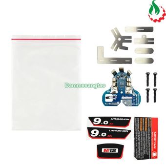 Vỏ pin MILWAUKEE 12V 18650 (9 Cell) Li-ion nhận sạc zin