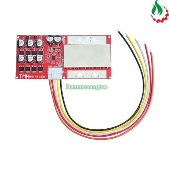 Mạch 4S 100A 12V (14.6V) pin sắt Li-Fe 3.2V tích hợp cân bằng chủ động 5.5A