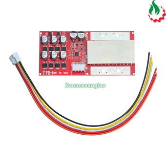 Mạch 4S 100A 12V (14.6V) pin sắt Li-Fe 3.2V tích hợp cân bằng chủ động 5.5A