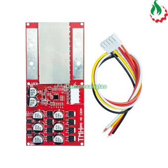 Mạch 4S 100A 12V (14.6V) pin sắt Li-Fe 3.2V tích hợp cân bằng chủ động 5.5A
