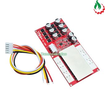 Mạch 4S 100A 12V (14.6V) pin sắt Li-Fe 3.2V tích hợp cân bằng chủ động 5.5A