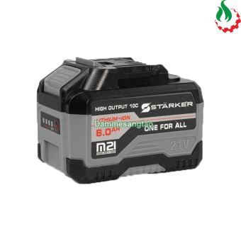 Pin STARKER 21V SK-S6000PROMAX EVE 15 Cell 18650 6AH chân pin Makita