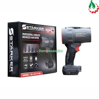 Máy thổi phản lực pin STARKER 21V SK-JET777BL không chổi than lực 0.8KG