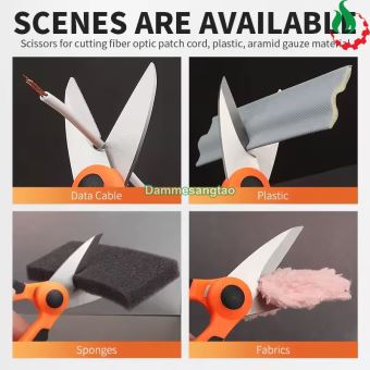 Kéo cắt đa năng sợi quang bằng thép không gỉ