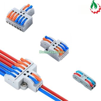 Cút nối dây điện đôi siêu nhanh chịu tải 32A dây tối đa 2.5mm