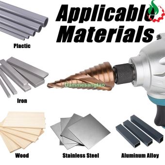 Mũi khoan tháp HSS M35 COBAN chuôi lục giác