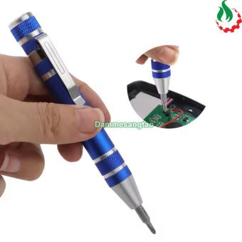 Bút tua vít đa năng 8 trong 1 thép CRV tháo lắp nhanh
