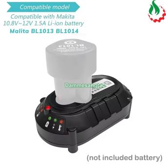 Sạc pin makita 7.4V-10.8V-12V BL013 BL7010 Li-ion 3.7V nhận mạch zin