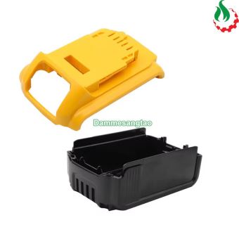 Vỏ pin DEWALT 20V 18650 Li-ion nhận sạc zin (10 Cell)