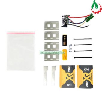 Vỏ pin Dewalt 18V Li-ion 3.7V nhận sạc zin (15 cell 18650)