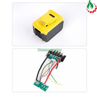 Vỏ pin Dewalt 18V Li-ion 3.7V nhận sạc zin (15 cell 18650)