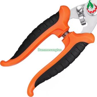 Kéo cắt đa năng có răng cưa bằng thép không rỉ tay nắm cao su