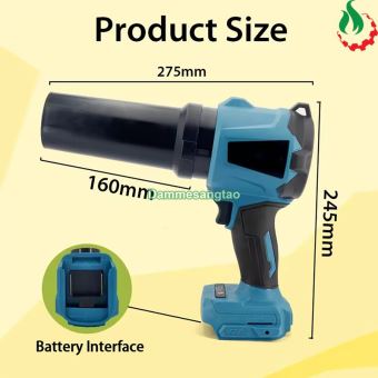 Máy hút bụi phản lực kiêm thổi bụi pin 18V không chổi than (2in1)