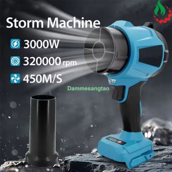 Máy hút bụi phản lực kiêm thổi bụi pin 18V không chổi than (2in1)