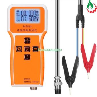 Máy đo nội trở, điện trở trong và điện áp pin RC3563
