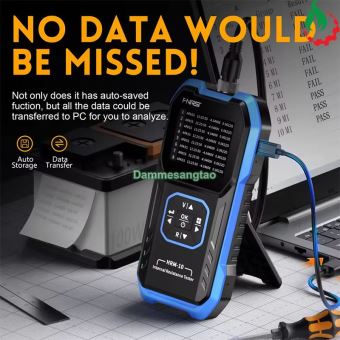 Máy đo nội trở, điện trở trong, điện áp pin và acquy Fnirsi HRM-10