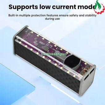 Vỏ box sạc dự phòng 8 cell 18650 có lò xo (BQ-S18PD) sạc nhanh 22.5W (Không có pin)