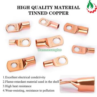 Bộ đầu cos bấm nối dây điện đa dụng 60 đầu