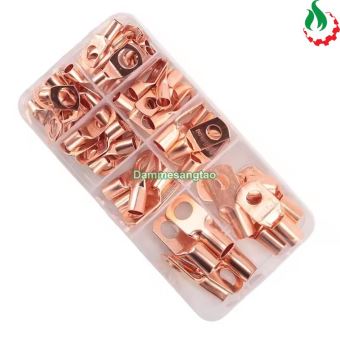 Bộ đầu cos bấm nối dây điện đa dụng 60 đầu