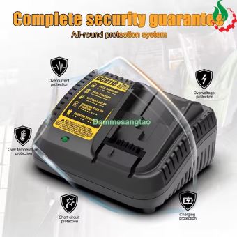 Sạc pin DEWALT 12V-20V DCB118 3A Li-ion nhận mạch zin