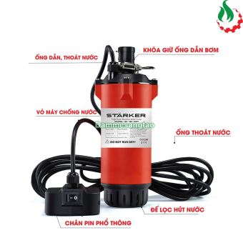 Máy bơm chìm pin STARKER 21V SK-SP100F