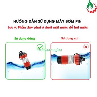 Máy bơm chìm pin STARKER 21V SK-SP100F