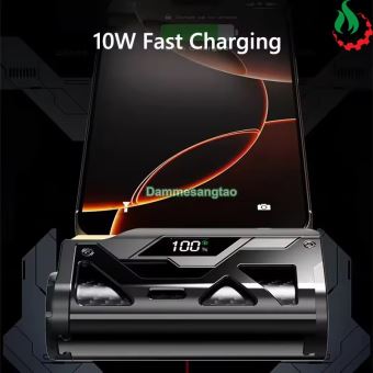 Box sạc dự phòng 1 cell 21700 có lò xo (DX250) sạc nhanh 10W