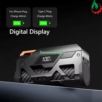 Box sạc dự phòng 1 cell 21700 có lò xo (DX250) sạc nhanh 10W