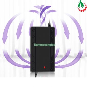 Sạc xe điện 15S 48V (54.75V) dùng cho pin Li-Fe 3.2V dây nguồn C15 (Dùng chung sạc 13S 54.6V)