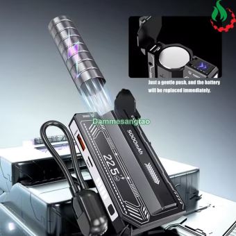 Box sạc dự phòng 1 cell 21700 có lò xo (KJ-1110) sạc nhanh 22.5W