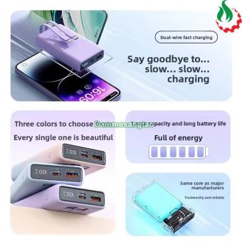 Box sạc dự phòng 2 cell 21700 (DX285) sạc nhanh 22.5W