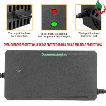 Sạc 24S 72V (87.6V) dùng cho pin sắt Li-Fe 3.2V (Có quạt)