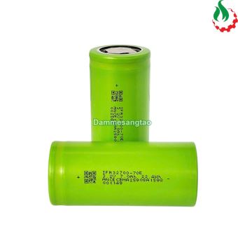 Cell pin sắt IFR 32700 70E LiFePo4 3.2V 7000mAh 10C - Xả 70A